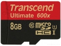 SD Card Memory Card Transcend 8GB class 10 SDHC UHS-I MicroSD